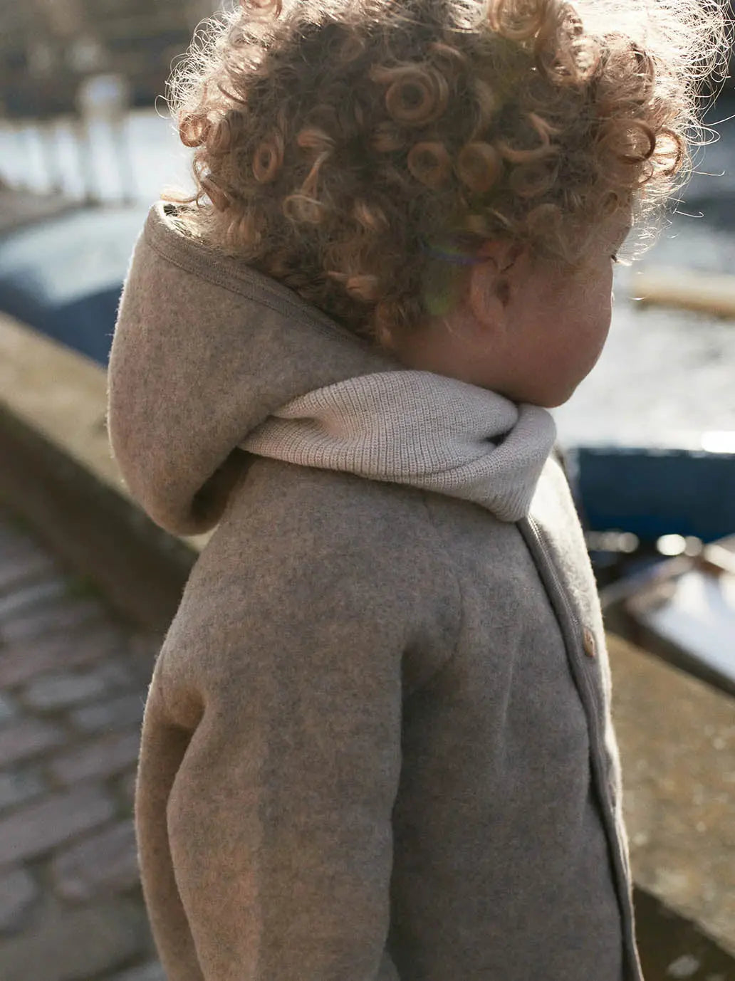 kurtka z wełny merino Engel Natur BÉBÉ Concept