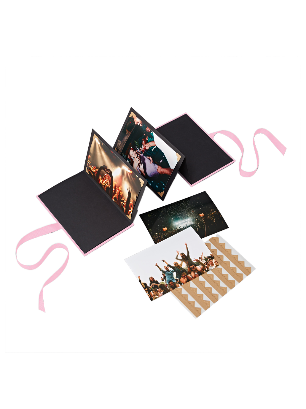 Wiązany album na zdjęcia Leporello Classico Semikolon BÉBÉ Concept