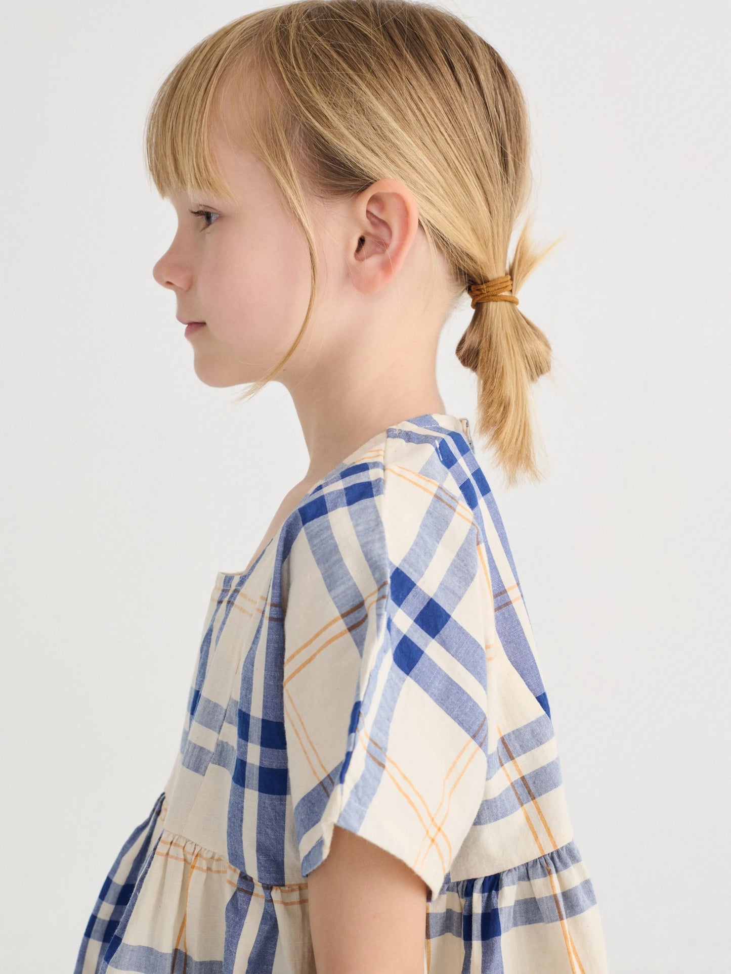 Sukienka Fun Tartan woven dress Bobo Choses BEBE Concept