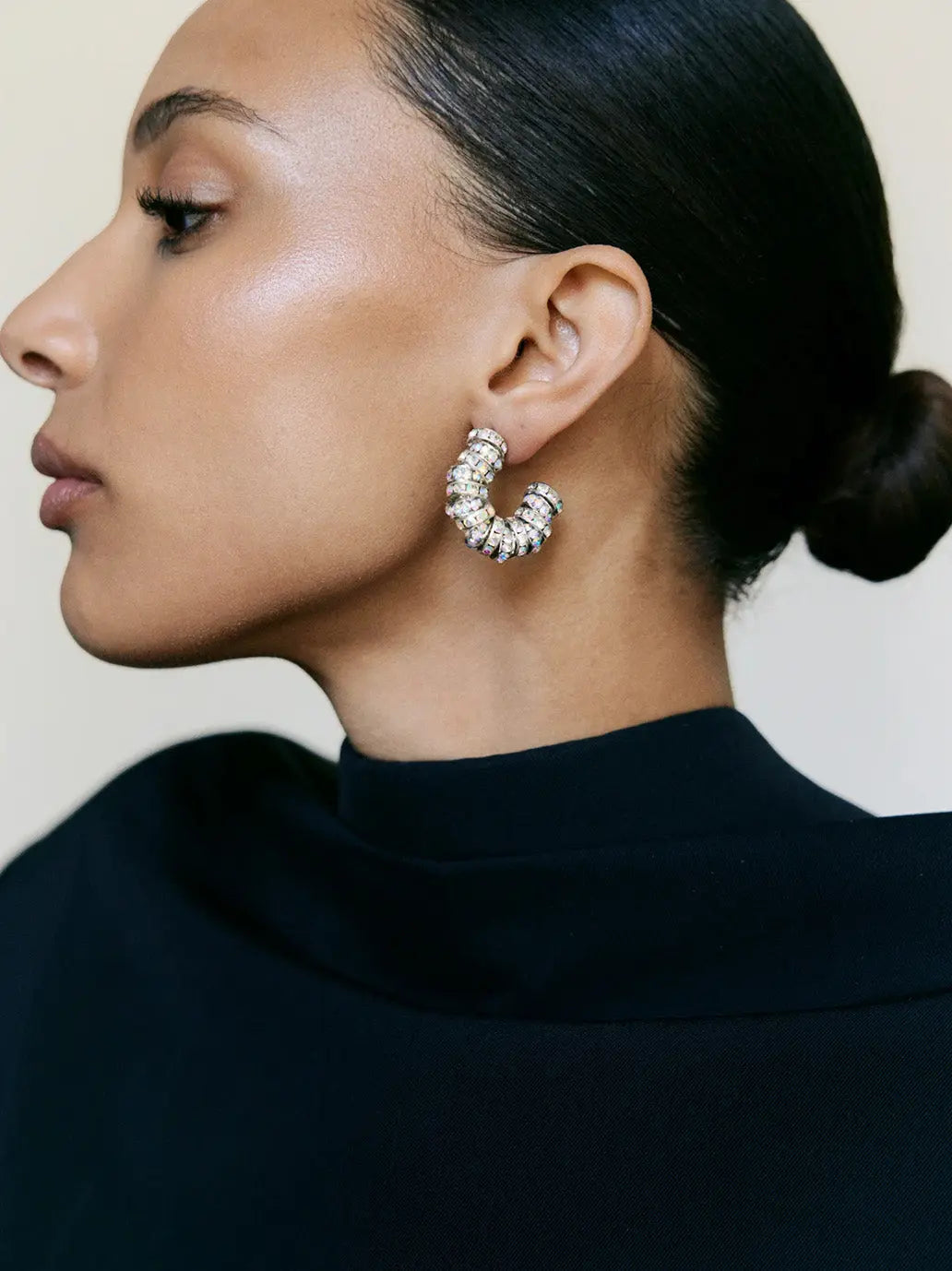 Mini Diamond Hoops PEARL OCTOPUSS.Y BEBE Concept