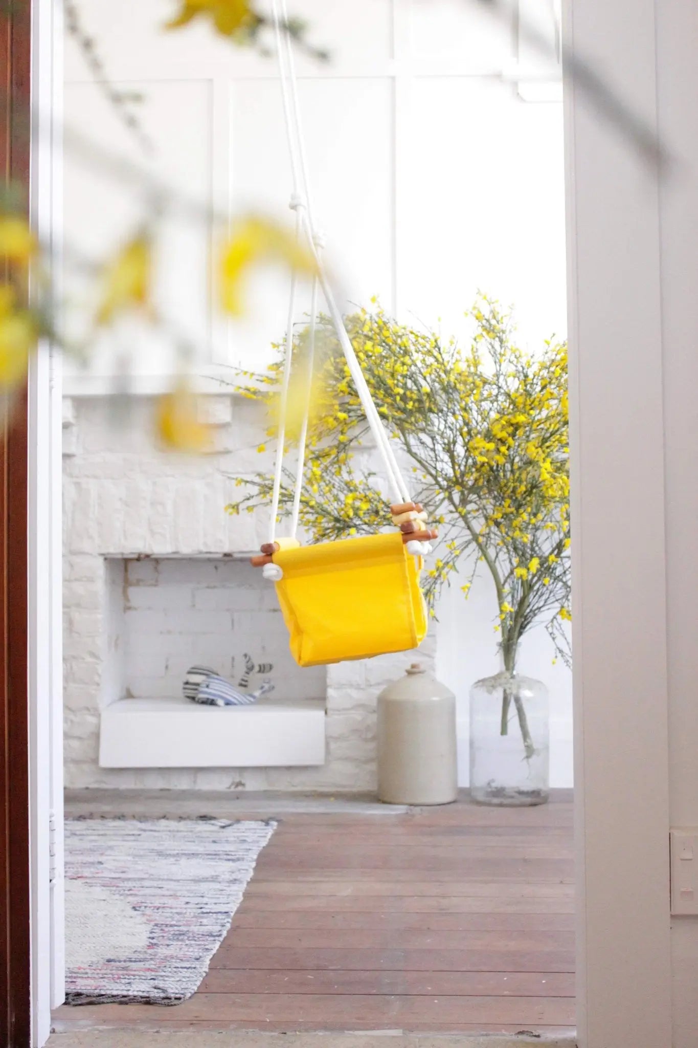 uniwersalna huśtawka dla dziecka Baby Toddler Swing Solvej BÉBÉ Concept