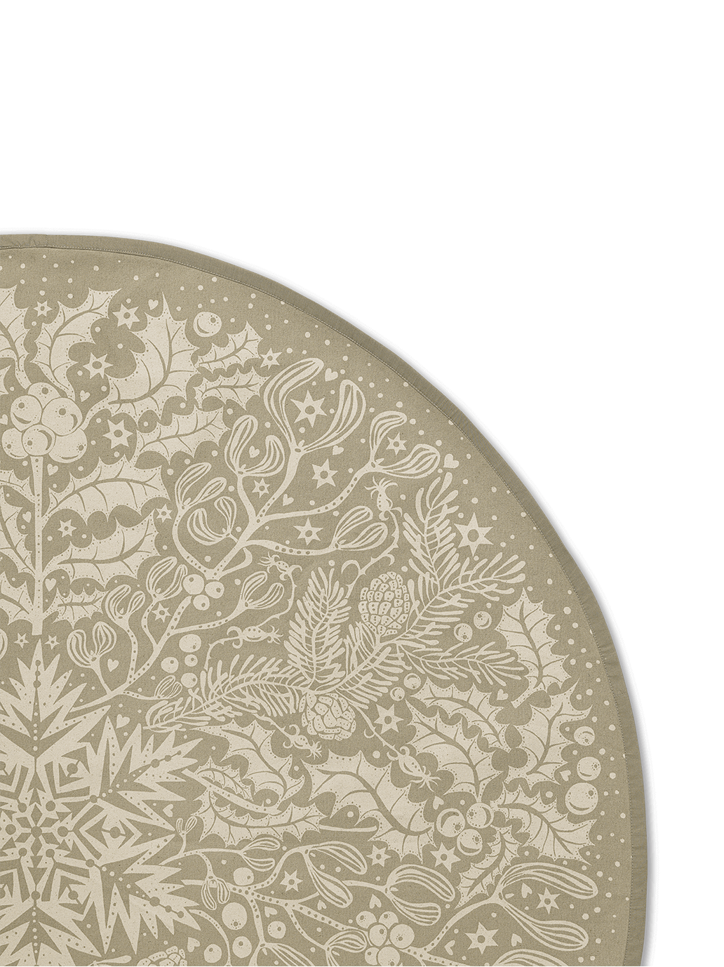 Mata ochronna pod choinkę Winter Forest Ferm Living BÉBÉ Concept