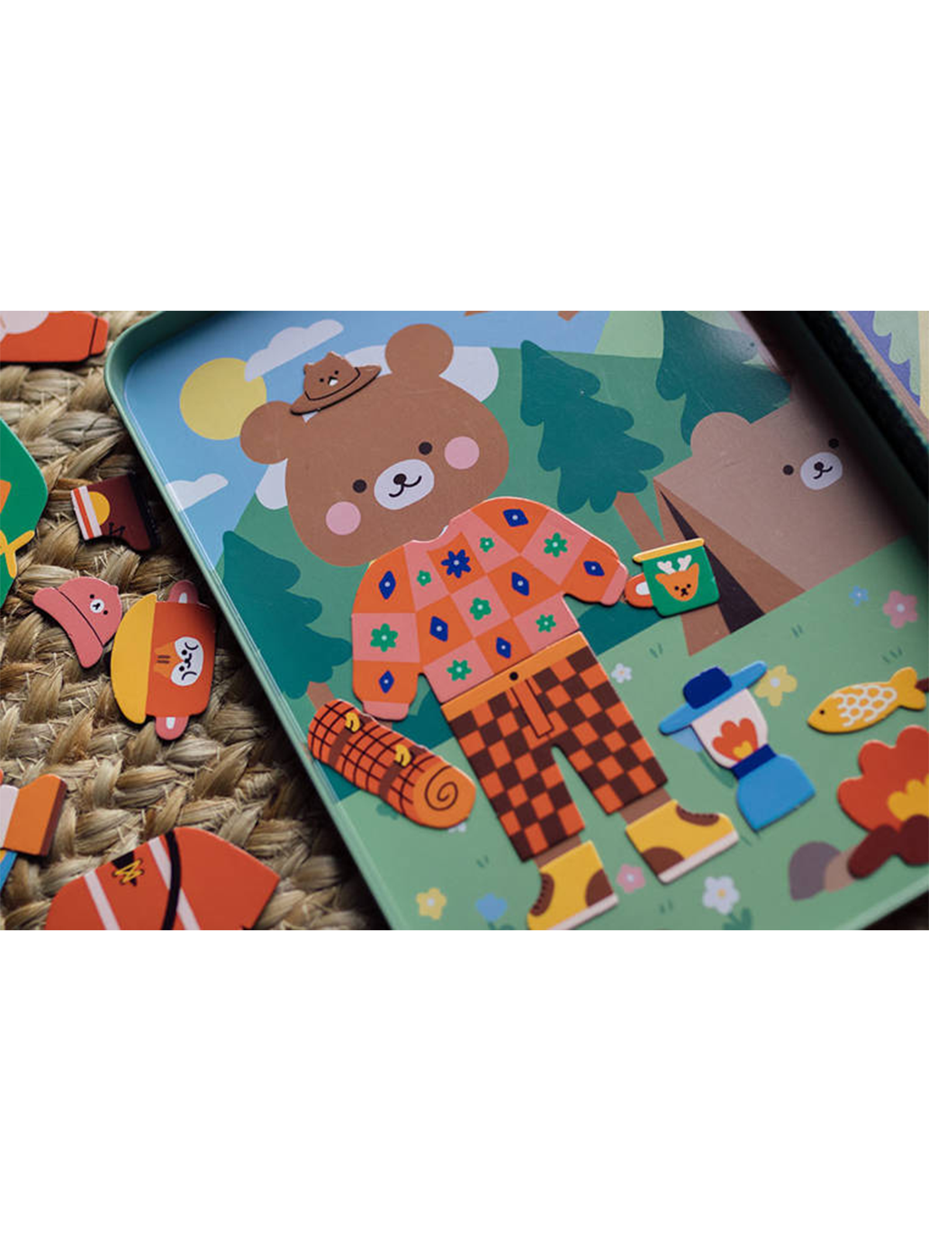 Układanka magnetyczna Mudpuppy BÉBÉ Concept