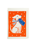 Ozdobna kartka z kopertą Christmas Dog Archivist Gallery BÉBÉ Concept