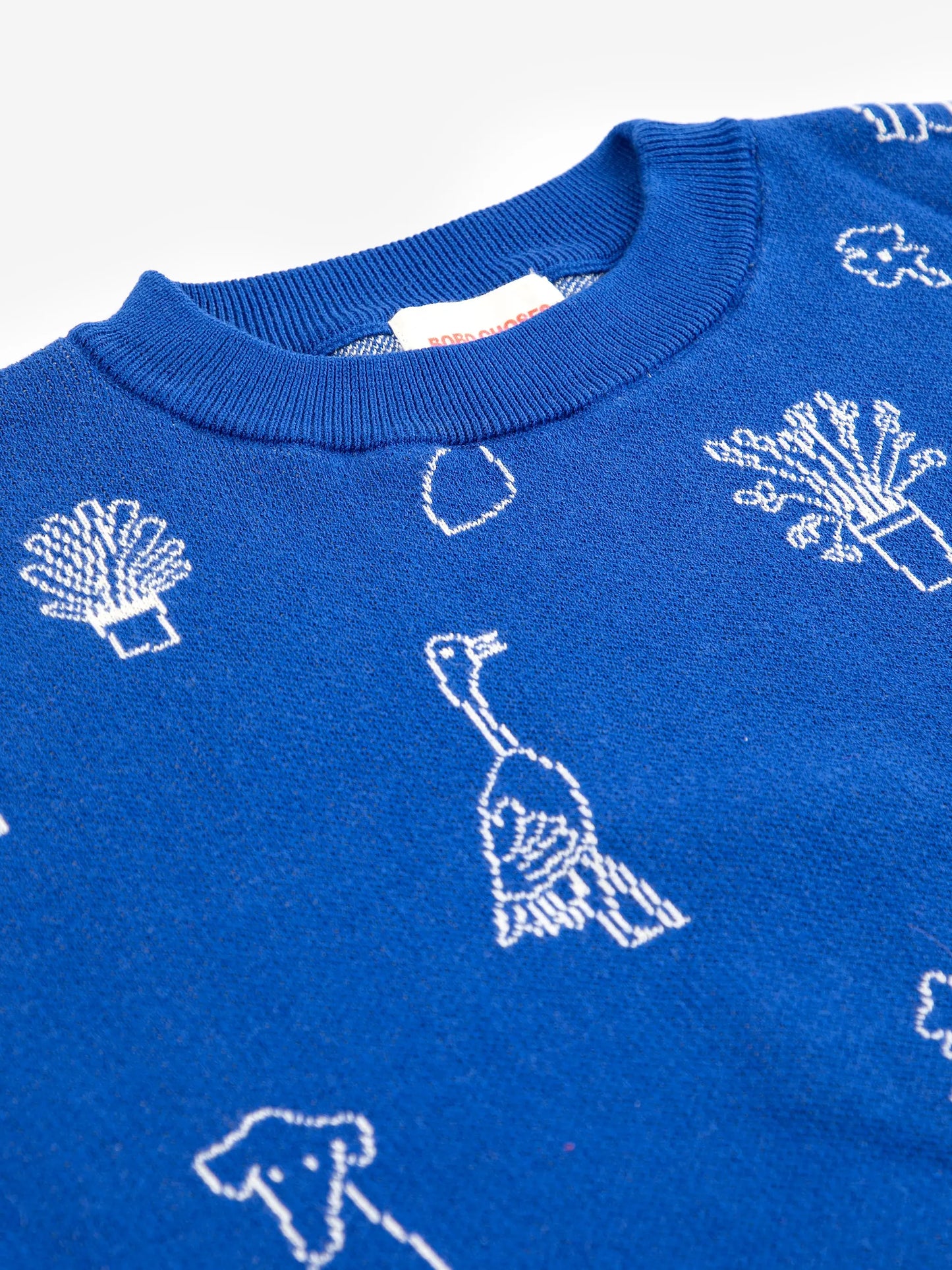 Summer trip jacquard cotton jumper Bobo Choses BEBE Concept