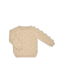sweterek popcorn z wełny merino Mille Family BÉBÉ Concept