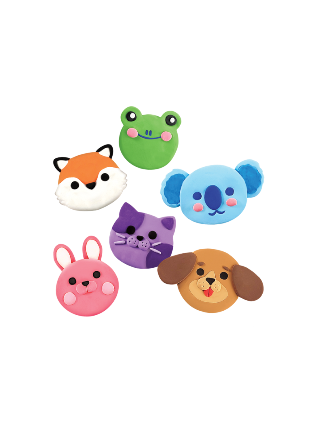 Modelina lekkolina Creatibles Air Dry Clay Kit 24 kolory Ooly BÉBÉ Concept