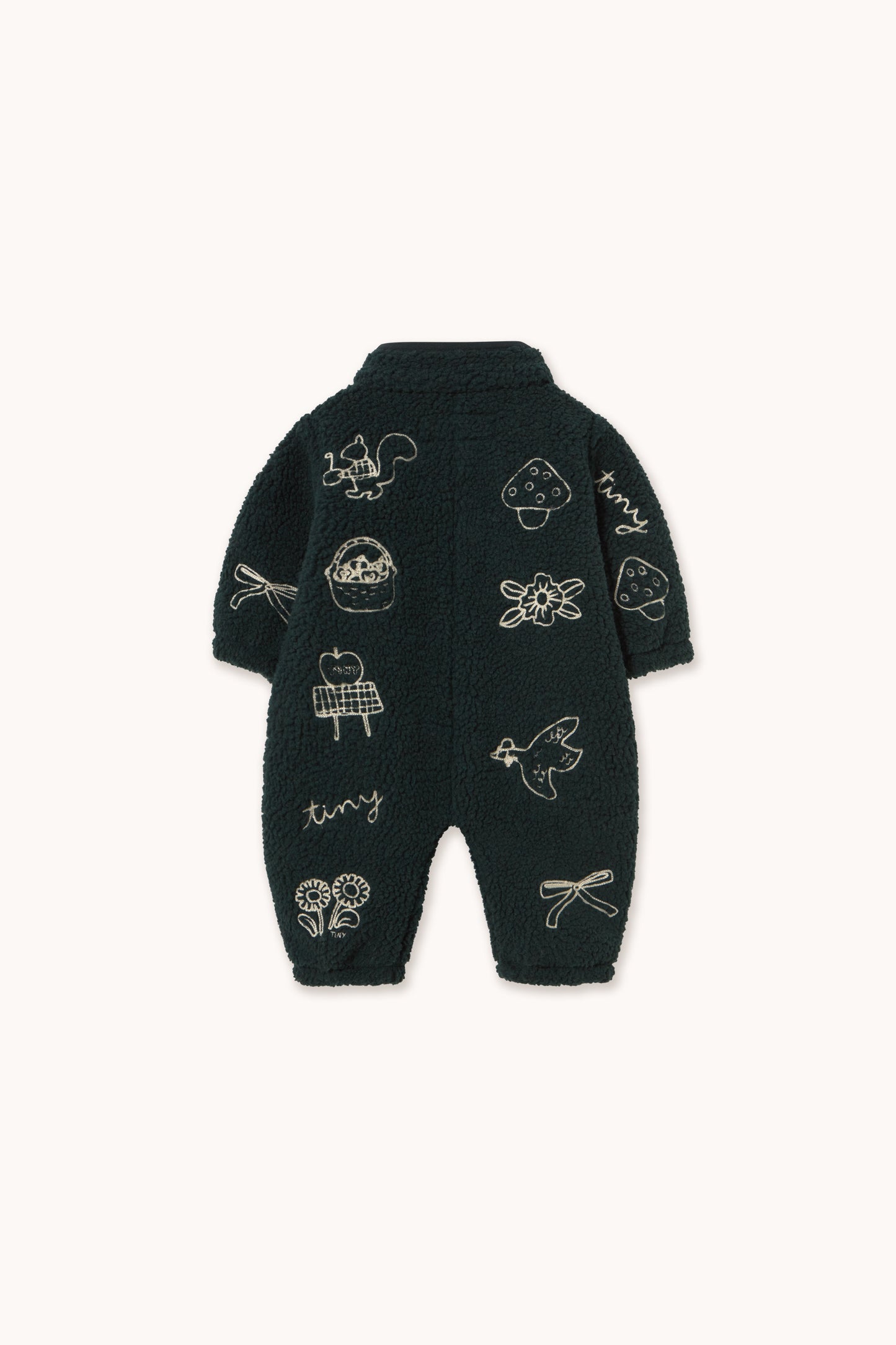 Tiny Apples Sherpa One-Piece