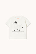 Dancing Shoes Graphic Tee OFF WHITE
