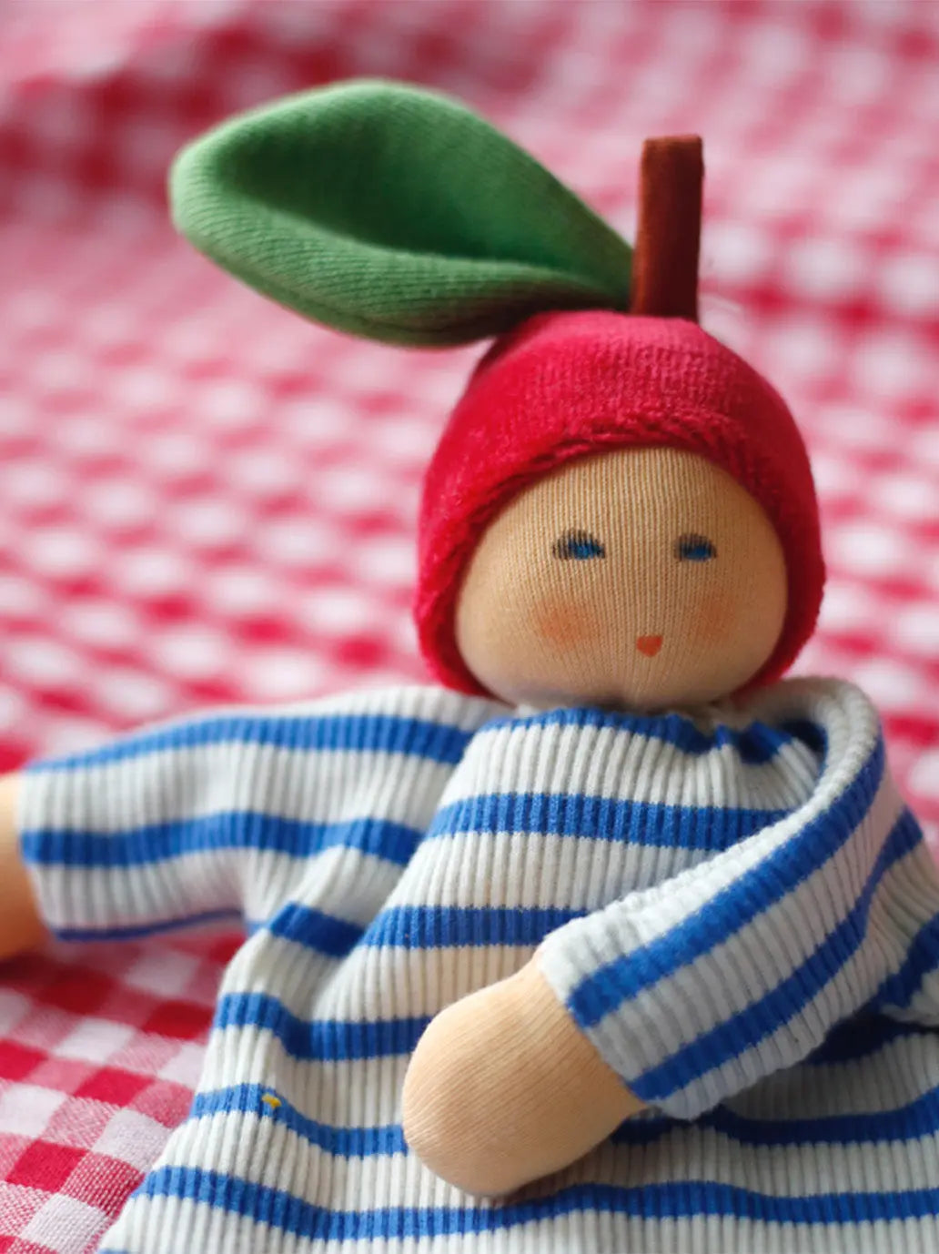 Pierwsza przytulanka Apple Cuddle Cloth Nanchen Natur BEBE Concept