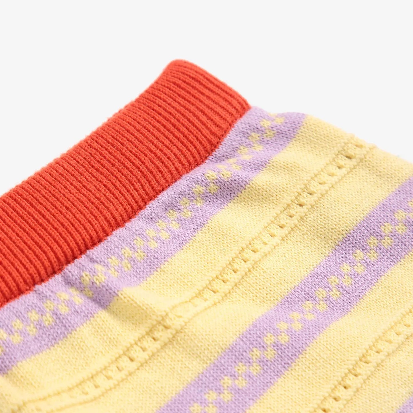 OUTLET Zestaw prezentowy Flower knitted set | rozm. 6m Bobo Choses BEBE Concept