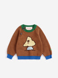 Mush Monster jacquard jumper
