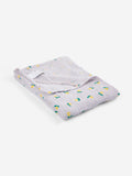 Stamp Bloom all over muslin cloth