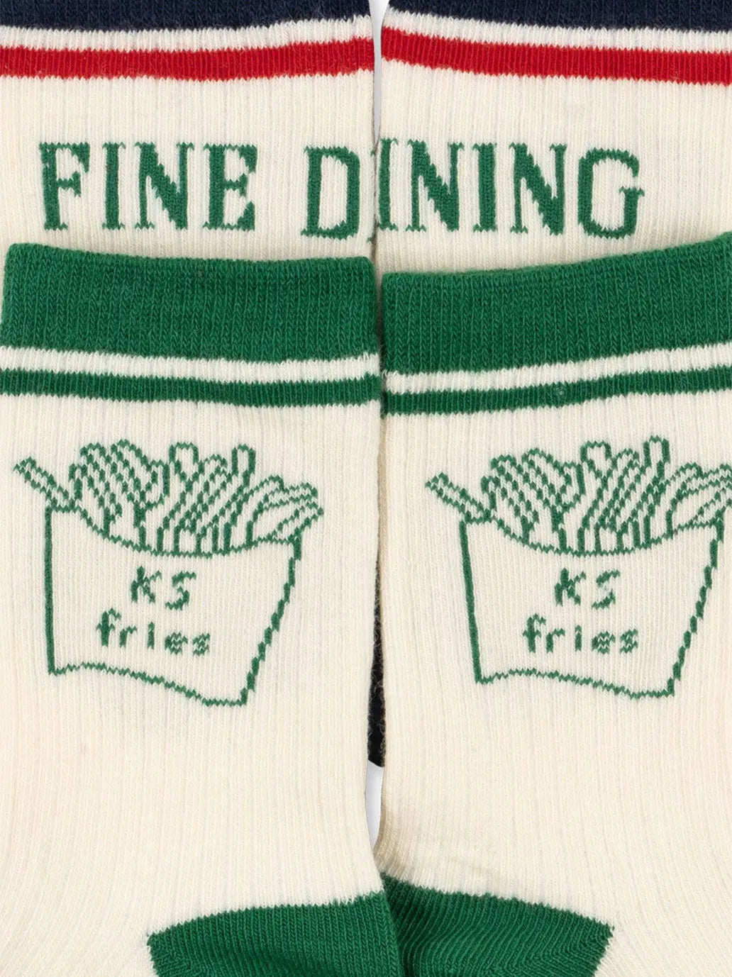 2 Pack Rib Fries Socks Konges Slojd BEBE Concept