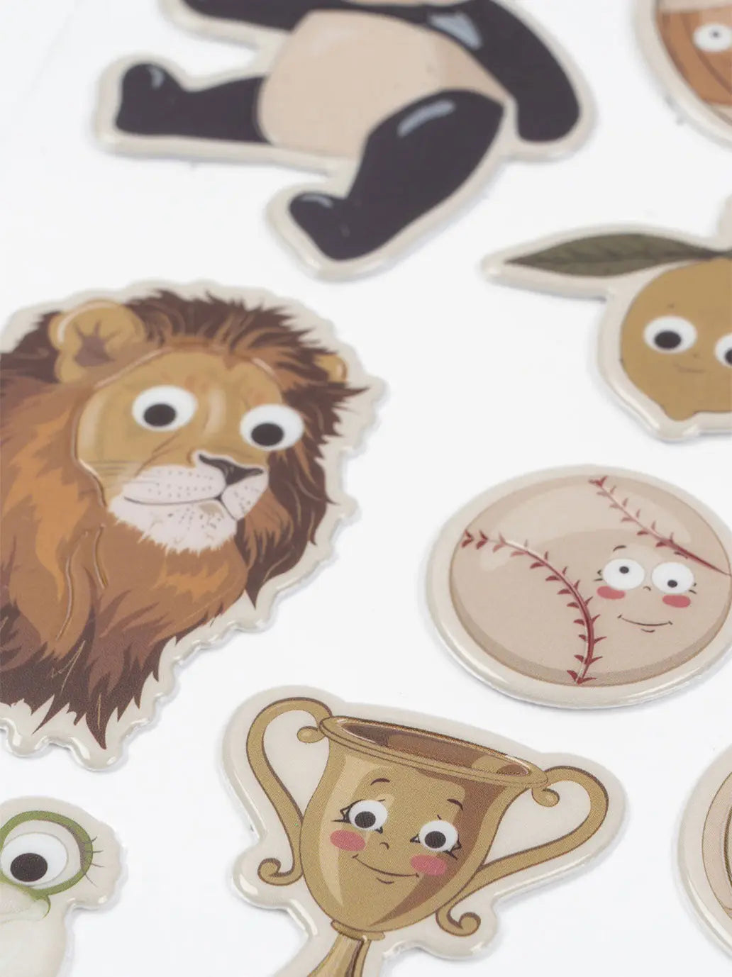 Zestaw naklejek Puffy Stickers Konges Slojd BEBE Concept