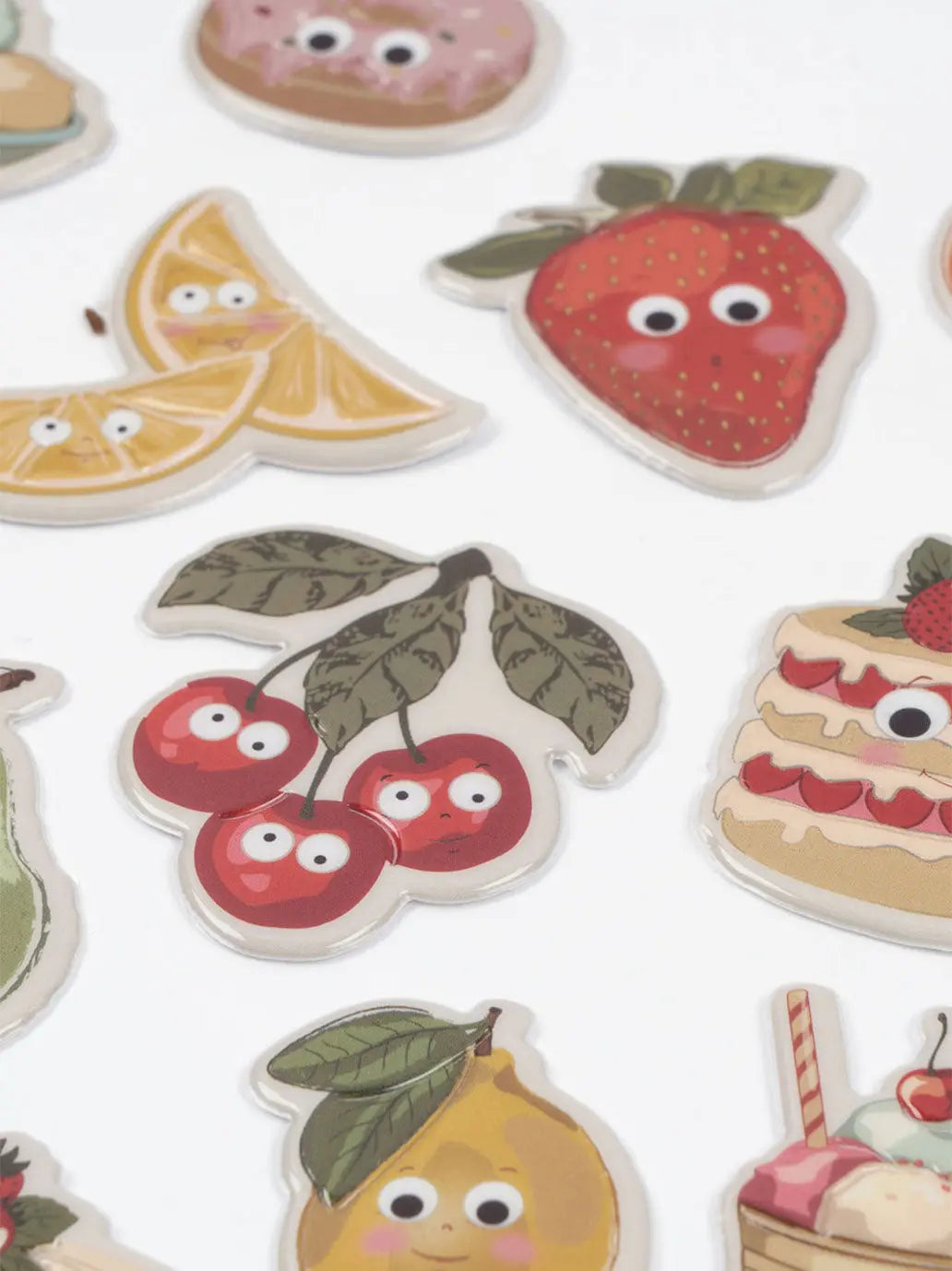 Zestaw naklejek Puffy Stickers Konges Slojd BEBE Concept