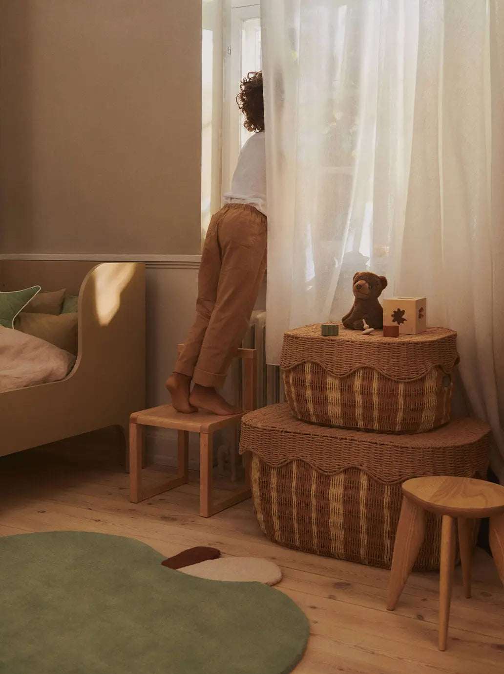 Rivan Storage Baskets Ferm Living BEBE Concept
