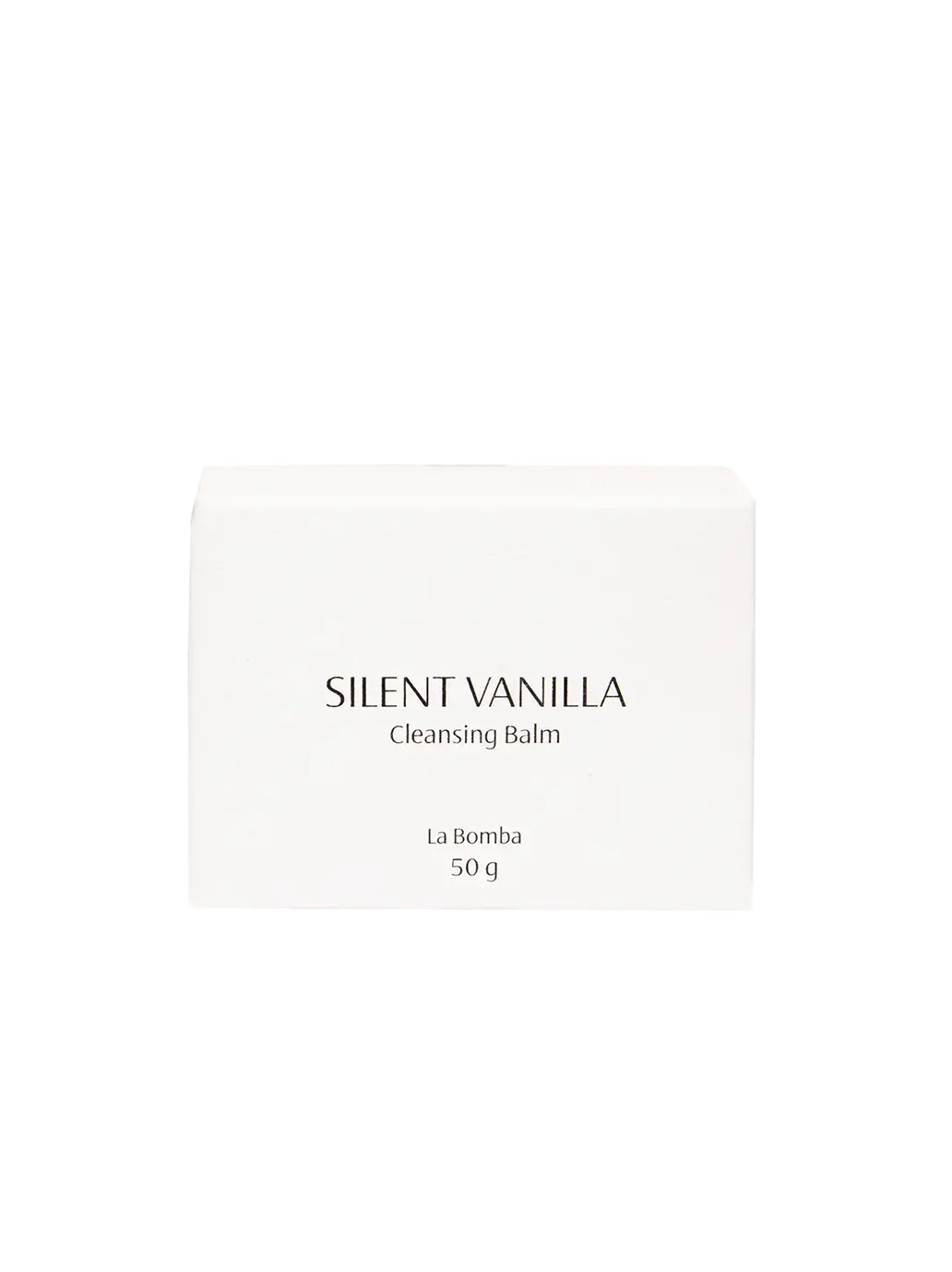 Silent Vanilla Cleansing Balm
