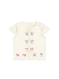Podkoszulka Sheeny Short Sleeve Top BUTTERCREAM