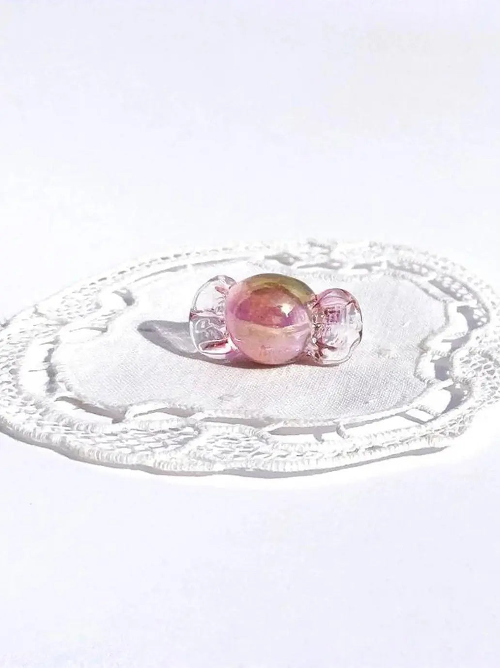 Big Candy Glass Ring Vivian Alarcon BEBE Concept