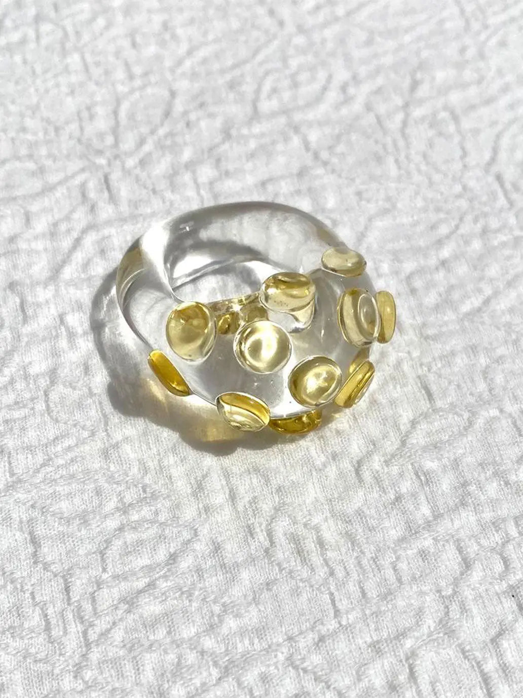 Confetti Glass Ring Vivian Alarcon BEBE Concept