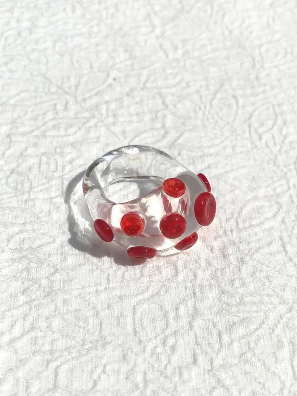 Confetti Glass Ring Vivian Alarcon BEBE Concept