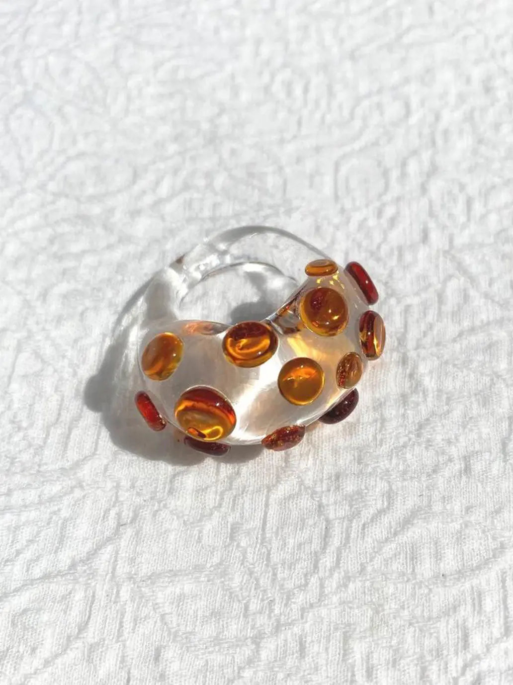 Confetti Glass Ring Vivian Alarcon BEBE Concept