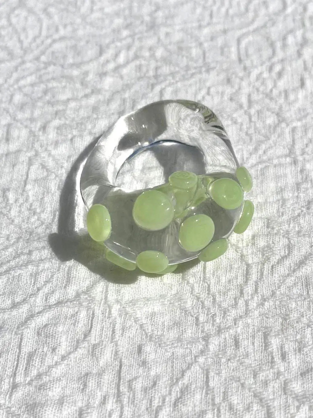 Confetti Glass Ring Vivian Alarcon BEBE Concept