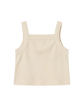 Classic Singlet Crop Top NATURAL