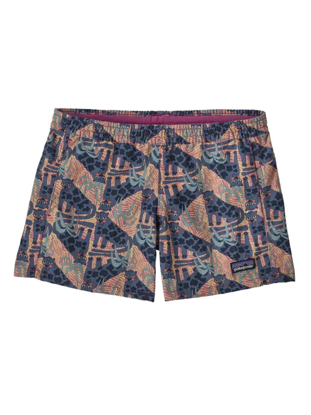 Spodenki szybkoschnące Kids Baggies Shorts 4 in. Patagonia BEBE Concept