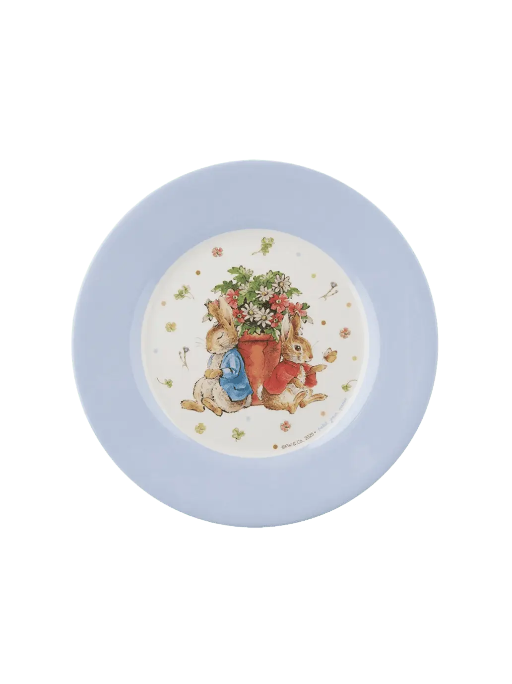 Talerz dziecięcy z melaminy Peter Rabbit Maison Petit Jour BEBE Concept