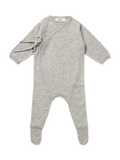 Kaszmirowy rampers niemowlęcy GREY