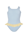Dziecięcy kostium kąpielowy Denise ICE BLUE/BUTTER