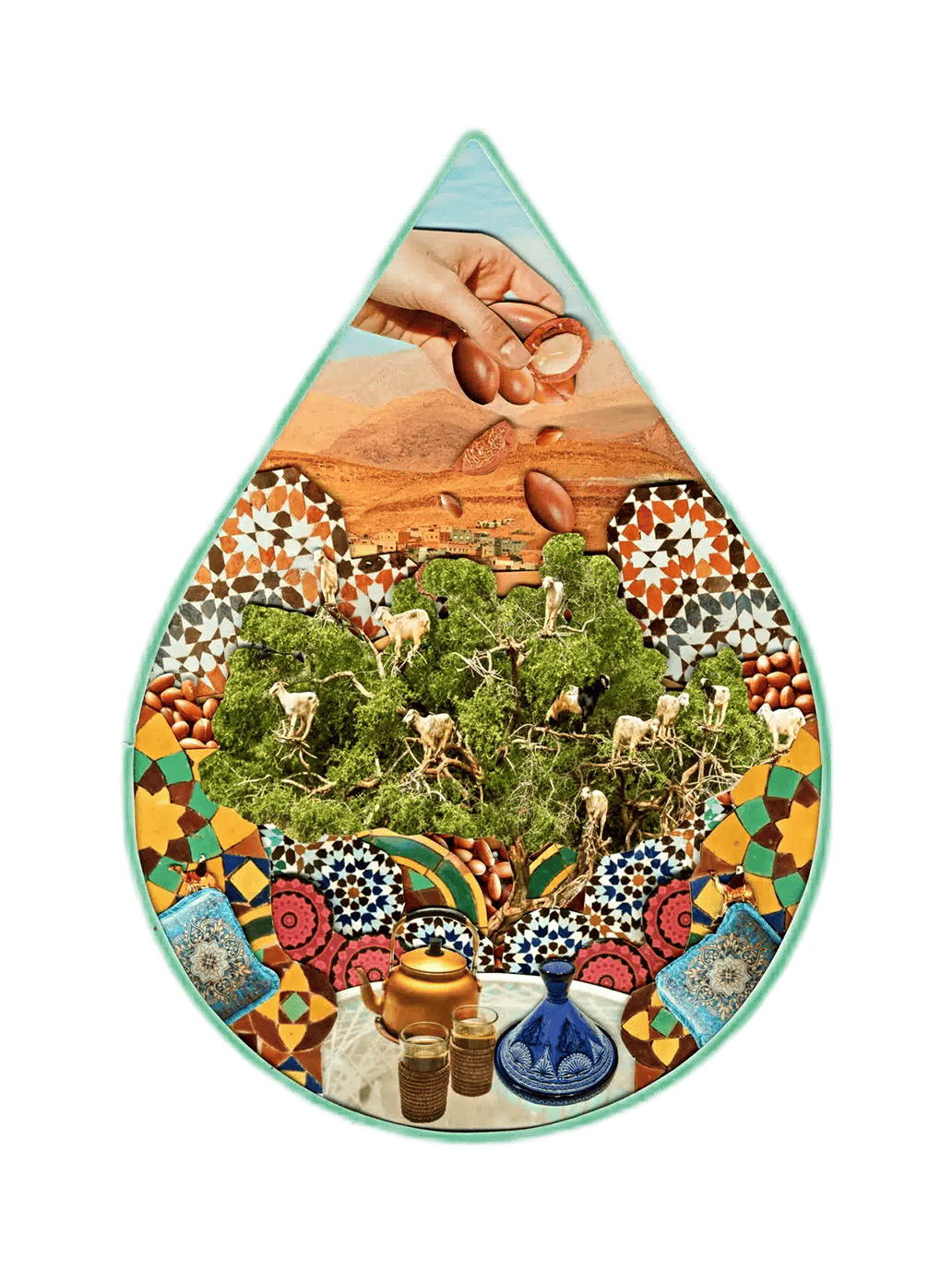 Organiczny olej do ciała i włosów Argan