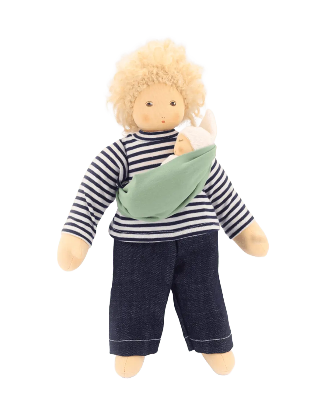 Zestaw ubranek dla lalki Retro Nanchen Natur BEBE Concept