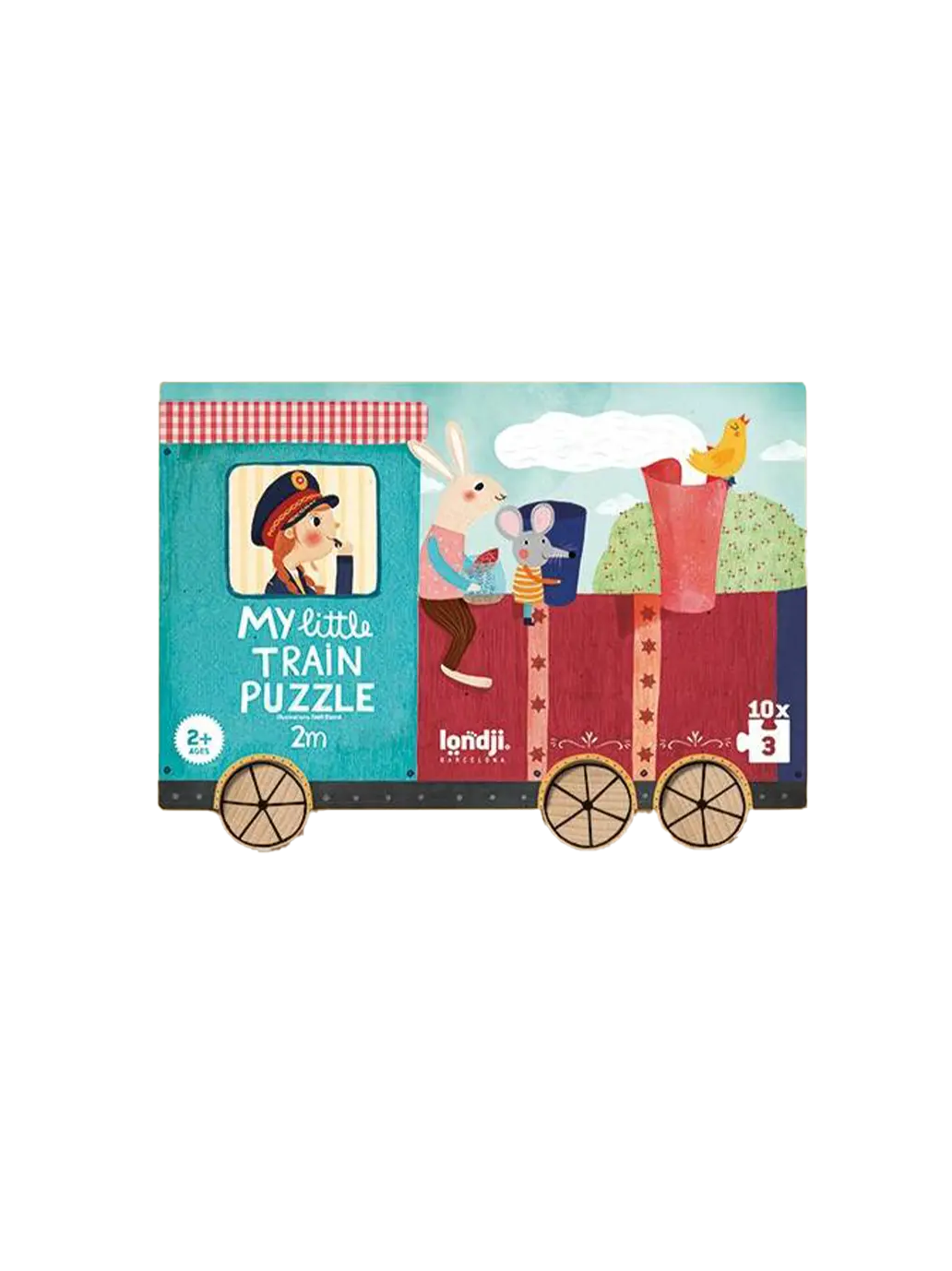 Puzzle My Little Train Londji BEBE Concept