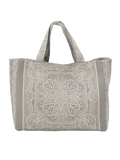 Duża torba shopper Capri Grey LEBRAND BEBE Concept