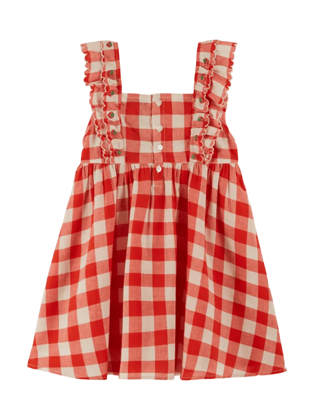 Carreau Embroidery Dress Emile et Ida BEBE Concept