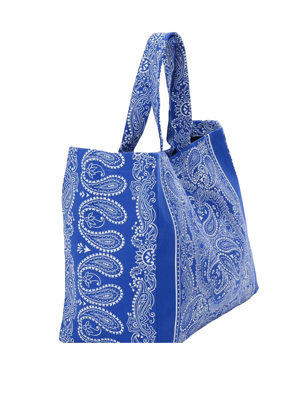 Duża torba shopper Capri Cornflower LEBRAND BEBE Concept