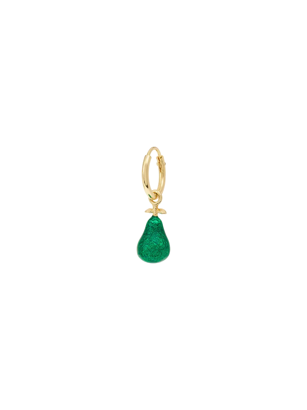 Kolczyk Single Lush Pear Ring Earring Anna + Nina BEBE Concept