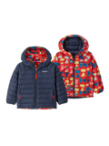 Dwustronna kurtka puchowa Baby Reversible Down Hoody FOREST BEING: SIZZLE RED