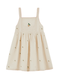 Coeur Embroidery Dress CREME