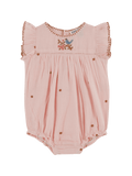 Embroidery Baby Romper MACARON