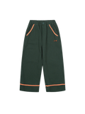 Pantalones tejidos Jellymallow Zigzag verdes GREEN