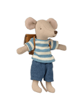 Myszka Tricycle Mouse z magnetycznymi łapkami BROWN