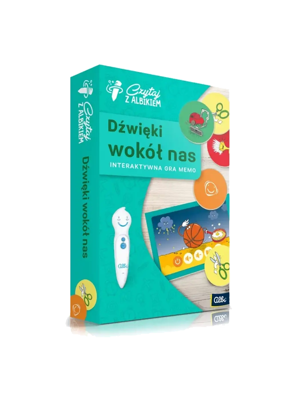 Interaktywne memo Dźwięki wokół nas Albi BEBE Concept