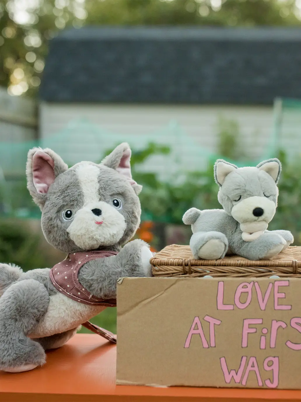 Piesek z magnetyczną kością Dinkum Dog Olli Ella BEBE Concept