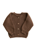 Merino cardigan Inga MOCHA