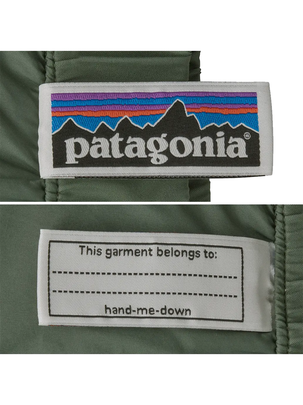 Ocieplane spodnie Baby quilted puff joggers Patagonia BEBE Concept