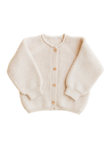 Merino cardigan Inga CREAM